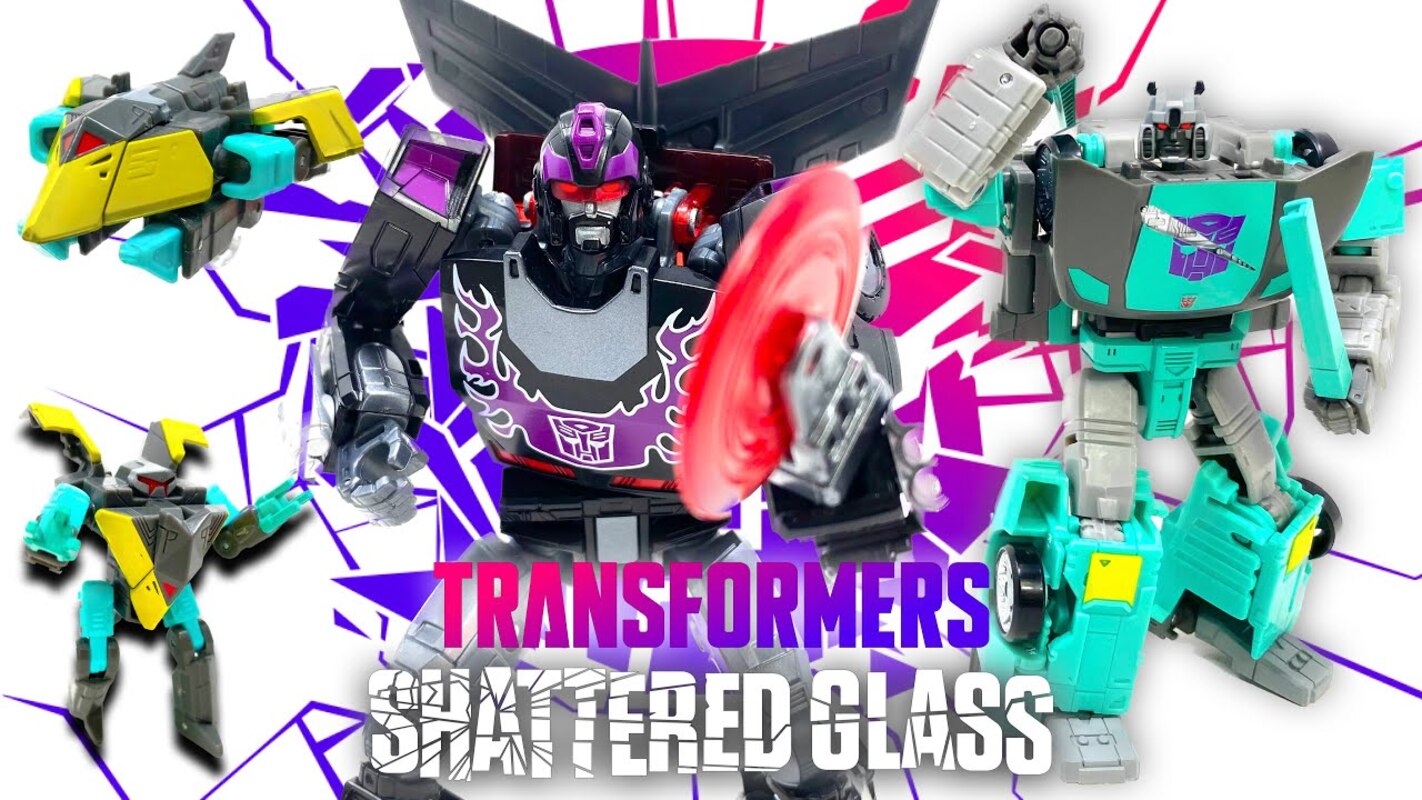 Shattered Glass Rodimus Whisper 3-Pack In-Hand Images & Video of